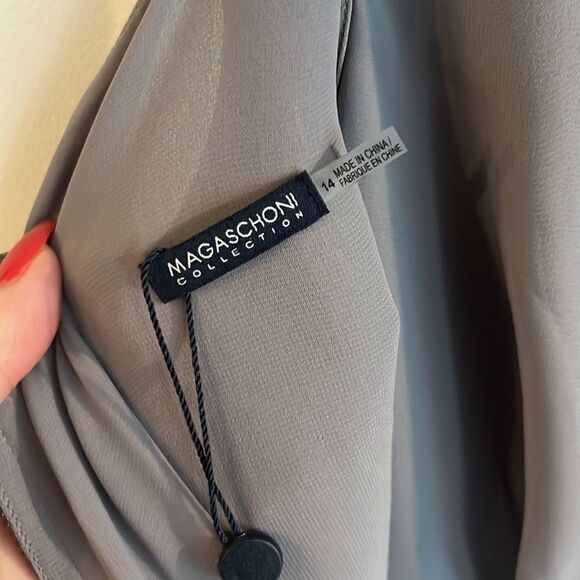 Magashoni silk cocktail dress - Picture 4 of 6